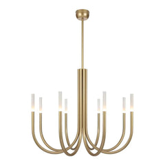 Telbix Lighting Indoor Pendants Joshua LED Pendant Light 8Lt in Black or Gold Lights-For-You