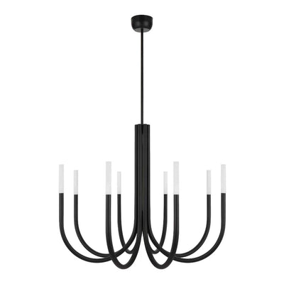 Telbix Lighting Indoor Pendants Joshua LED Pendant Light 8Lt in Black or Gold Lights-For-You