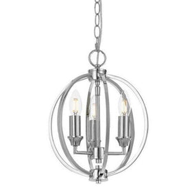 Telbix Lighting Indoor Pendants Kendall Pendant Light Lights-For-You KENDALL PE3-CH 9329501049723