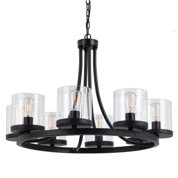 Telbix Lighting Indoor Pendants Largo Pendant Light Large 8Lt Lights-For-You LARGO PE8-OBCL 9329501038819