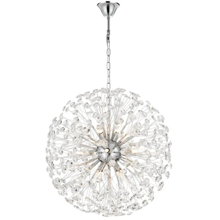Telbix Lighting Indoor Pendants LERIDA 12 LIGHT ROUND Lights-For-You LERIDA PE12-CH