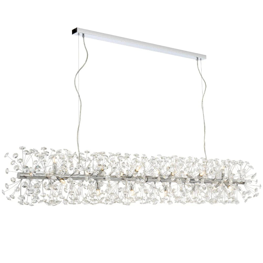 Telbix Lighting Indoor Pendants LERIDA 18 LIGHT pendant Lights-For-You LERIDA PE18R-CH