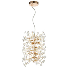 Telbix Lighting Indoor Pendants LERIDA 6 LIGHT VERTICAL Lights-For-You LERIDA PE6V-GD