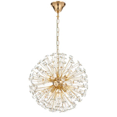 Telbix Lighting Indoor Pendants LERIDA 8 LIGHT ROUND Lights-For-You LERIDA PE8-GD