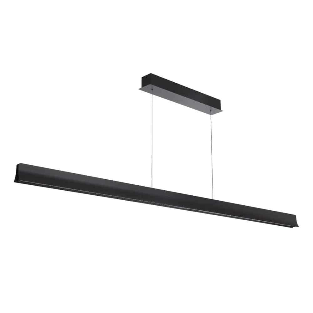 Telbix Lighting Indoor Pendants Lucid LED Pendant Light 1800mm in Black or Wood Lights-For-You LUCID PE180-BK 9329501072721