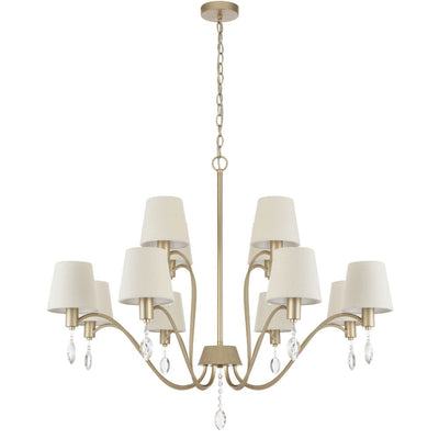 Telbix Lighting Indoor Pendants Malvern 12 Light Pendant Lights-For-You MALVERN PE12-AS 9329501070529