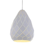 Telbix Lighting Indoor Pendants Metal Pendant Light Small/Medium Lights-For-You SIMON PE35-WH 9329501050828