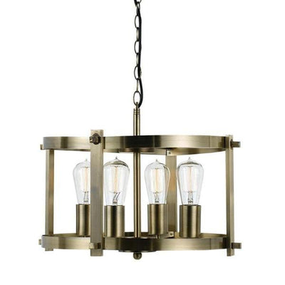 Telbix Lighting Indoor Pendants Modern 4 Light Pendant Light Lights-For-You FINLEY PE46-AB 9329501046869