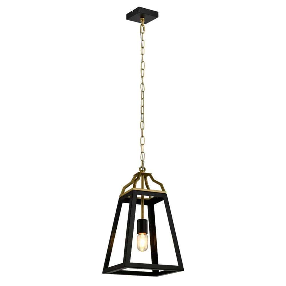 Telbix Lighting Indoor Pendants Monteal Pendant Light in Antique Gold & Black Lights-For-You