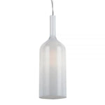 Telbix Lighting Indoor Pendants Moody Bottle Pendant Light Glass Bottle (Opal) Lights-For-You
