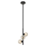 Telbix Lighting Indoor Pendants Moran Pendant Light 3 LT Lights-For-You MORAN PE03-BKSM 9329501060407