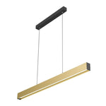 Telbix Lighting Indoor Pendants Navaro 1200mm Smart LED Linear Suspension Light CCT Lights-For-You NAVARO PE120-GDB 9329501059852