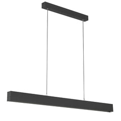 Telbix Lighting Indoor Pendants Navaro2 LED Pendant Light 40W TRI Colour Black & Opal Lights-For-You NAVARO2 PE120-BK 9329501077412