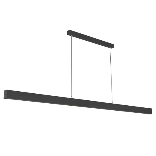 Telbix Lighting Indoor Pendants Navaro2 LED Pendant Light 60W TRI Colour Black & Opal - NAVARO2 PE240-BK Lights-For-You NAVARO2 PE240-BK 9329501077429