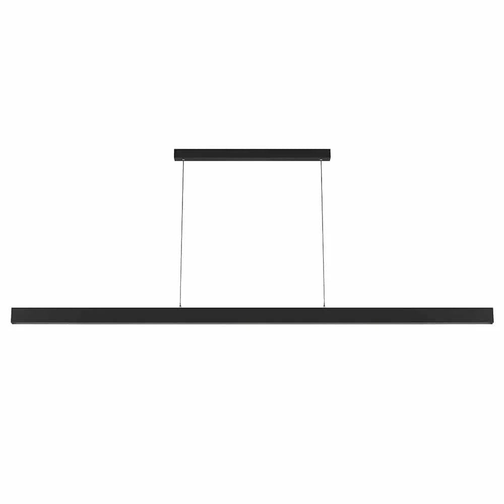 Telbix Lighting Indoor Pendants Navaro2 LED Pendant Light 60W TRI Colour Black & Opal - NAVARO2 PE240-BK Lights-For-You NAVARO2 PE240-BK 9329501077429