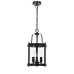 Telbix Lighting Indoor Pendants Newark 3 Light Pendant Lights-For-You NEWARK PE3-BK 9329501049679