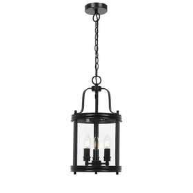 Telbix Lighting Indoor Pendants Newark 3 Light Pendant Lights-For-You NEWARK PE3-BK 9329501049679