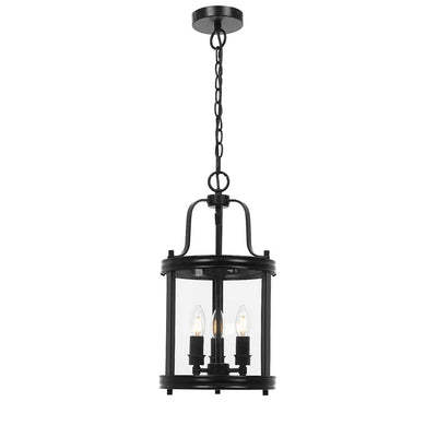 Telbix Lighting Indoor Pendants Newark 3 Light Pendant Lights-For-You NEWARK PE3-BK 9329501049679