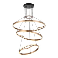 Telbix Lighting Indoor Pendants Ostrom 3 Tier LED Lights-For-You OSTROM PE3T-CG 9329501071373