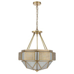 Telbix Lighting Indoor Pendants Overton CTC Pendant Light 6Lt in Brass Lights-For-You OVERTON PE-BRS