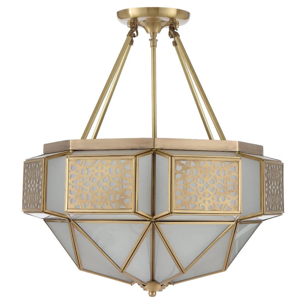 Telbix Lighting Indoor Pendants Overton CTC Pendant Light 6Lt in Brass Lights-For-You OVERTON PE-BRS