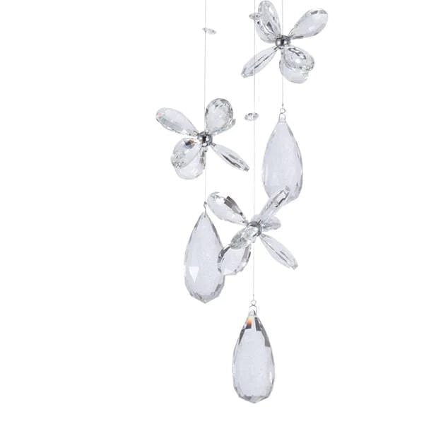 Telbix Lighting Indoor Pendants Paradis Pendant Light 4Lt in Chrome and Clear Lights-For-You PARADIS PE4B-CH 9329501056547