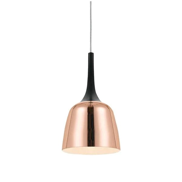 Telbix Lighting Indoor Pendants Black/Copper POLK 20 PENDANT POLK PE20 Lights-For-You POLK PE20-BKCP