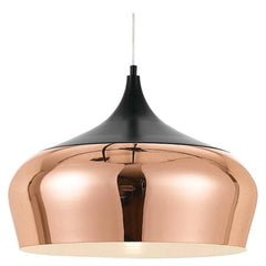 Telbix Lighting Indoor Pendants Black Copper Polk Large Pendant Light ø450mm Available in Different Colours Lights-For-You POLK PE46-BKCP