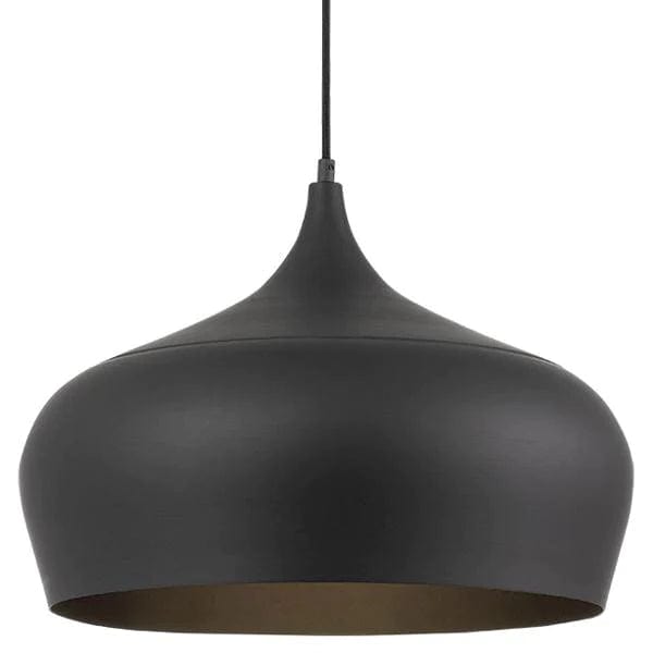 Telbix Lighting Indoor Pendants Polk Large Pendant Light ø450mm Lights-For-You POLK PE45-BKB 9329501057056