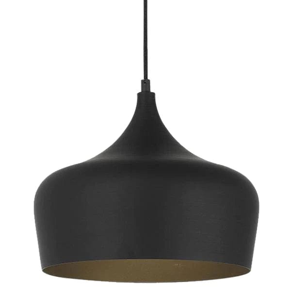 Telbix Lighting Indoor Pendants Polk Medium Pendant Light ø300mm Lights-For-You POLK PE30-BKB 9329501057001