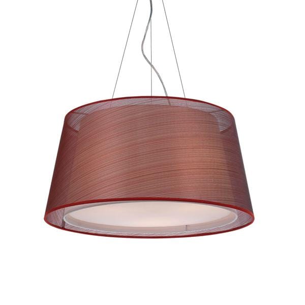 Telbix Lighting Indoor Pendants Rachel Pendant Light Medium 3Lt (White or Red) Lights-For-You RACHEL PE60-RD