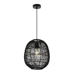 Telbix Lighting Indoor Pendants Rana 30 Pendant Light 1Lt Lights-For-You RANA PE30-BK 9329501063941