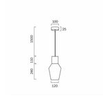 Telbix Lighting Indoor Pendants Rene Single Pendant Light Lights-For-You