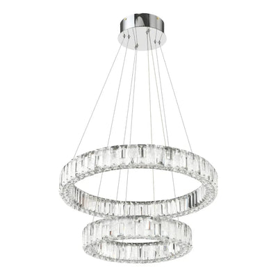 Telbix Lighting Indoor Pendants RIAS 2 TIER PENDANT Lights-For-You RIAS PE2T-CH3C