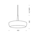 Telbix Lighting Indoor Pendants Sabra Pendant Light 1Lt Lights-For-You