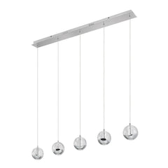 Telbix Lighting Indoor Pendants Segovia LED Bar Pendant Lights-For-You SEGOVIA PE5B-CH-1 9329501068588