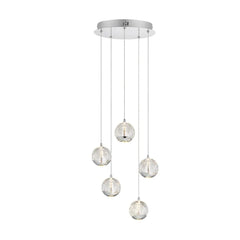 Telbix Lighting Indoor Pendants Segovia LED Pendant Light Lights-For-You SEGOVIA PE5-CH 9329501068571