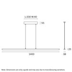 Telbix Lighting Indoor Pendants SUMNER PENDANT Lights-For-You