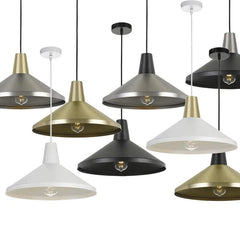 Telbix Lighting Indoor Pendants Temo Pendant Light ø400mm Available in Different Colours Lights-For-You