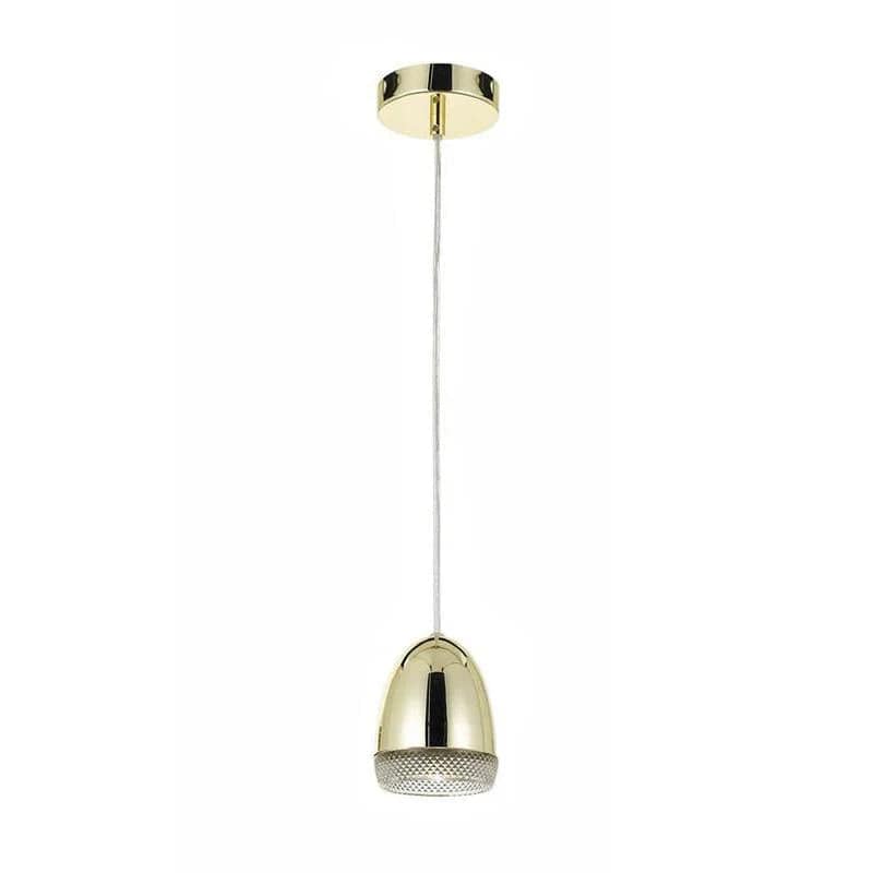 Telbix Lighting Indoor Pendants Toffi Modern Gold Pendant Light Suspended Lights-For-You TOFFI PE1-GD