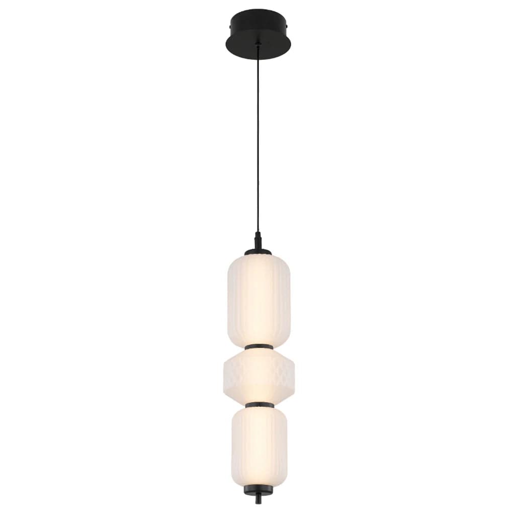 Telbix Lighting Indoor Pendants Torso LED Pendant Lamp 3Lt 16w in Black or Brass Lights-For-You