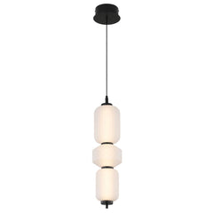 Telbix Lighting Indoor Pendants Torso LED Pendant Lamp 3Lt 16w in Black or Brass Lights-For-You