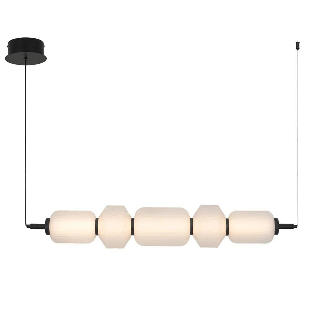 Telbix Lighting Indoor Pendants Torso LED Pendant Lamp 5Lt 26w in Black or Brass Lights-For-You