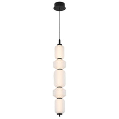 Telbix Lighting Indoor Pendants Torso LED Pendant Lamp 5Lt 26w in Black or Brass Lights-For-You TORSO PE5-BK