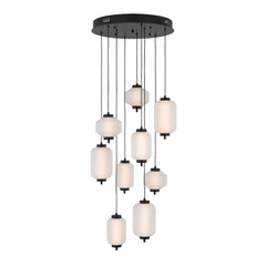 Telbix Lighting Indoor Pendants Torso LED Pendant Lamp 9Lt 50w in Black or Brass Lights-For-You