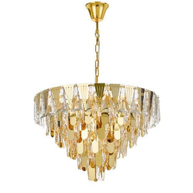 Telbix Lighting Indoor Pendants Valerie Pendant Light Large 10Lt Lights-For-You VALERIE PE60-GD 9329501055656