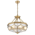 Telbix Lighting Indoor Pendants Valmont CTC Pendant Light 5Lt in Brass Lights-For-You VALMONT PE-BRS