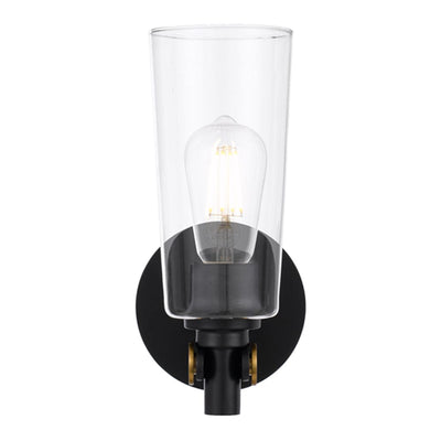 Telbix Lighting Indoor Wall Lights Delmar Indoor Wall Light 1Lt Lights-For-You DELMAR WB-BKCL 9329501061930