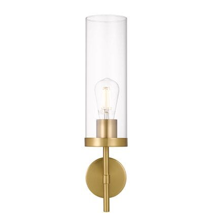 Telbix Lighting Indoor Wall Lights Garot 1 Light Wall Light Antique Gold Lights-For-You GAROT WB-AGCL 9329501061893