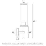 Telbix Lighting Indoor Wall Lights Garot Indoor Wall Light 1Lt Lights-For-You